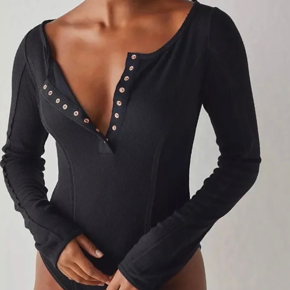 NWT Free People Sloan Bodysuit